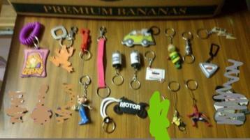 sleutelhangers: allerlei figuurtjes beschikbaar voor biedingen