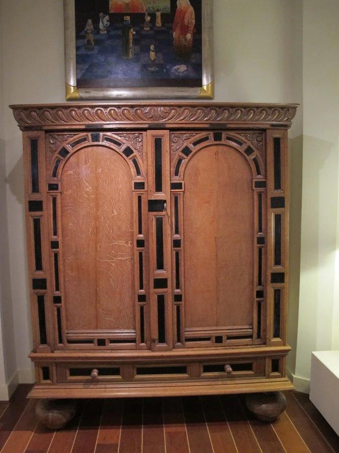 Antieke kast - Utrechtse Poortkast, Antiek en Kunst, Antiek | Meubels | Kasten, Ophalen