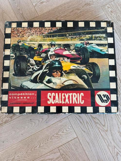 Scalextric Set “Paris” (code 75019, Meccano) – compleet, Hobby en Vrije tijd, Modeltreinen | H0, Gebruikt, Ophalen of Verzenden