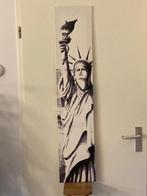 canvas poster vrijheidsbeeld, Huis en Inrichting, Woonaccessoires | Wanddecoraties, Ophalen of Verzenden, Gebruikt