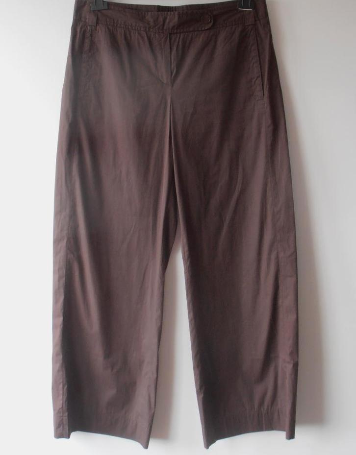 Rene Lezard - prachtige bruine zomer broek - 40, Kleding | Dames, Broeken en Pantalons, Zo goed als nieuw, Maat 38/40 (M), Bruin