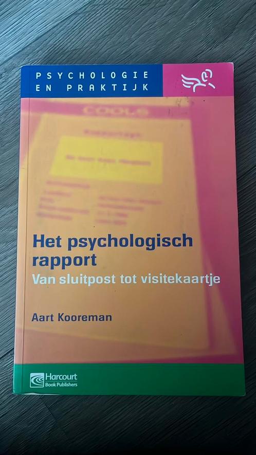 Het psychologisch rapport, Boeken, Psychologie, Gelezen, Ophalen of Verzenden
