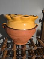 Geglazuurde terracotta bloem pot, Ophalen of Verzenden, Rond, Minder dan 40 cm