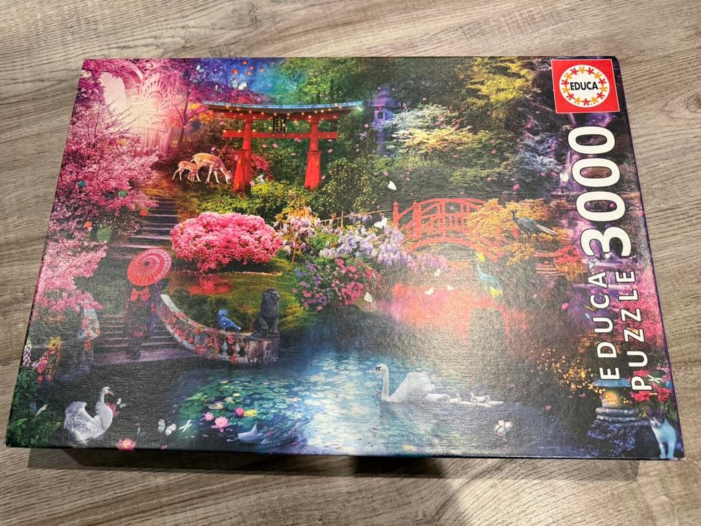 Puzzel 3000 stukjes, Ophalen, Meer dan 1500 stukjes, Zo goed als nieuw