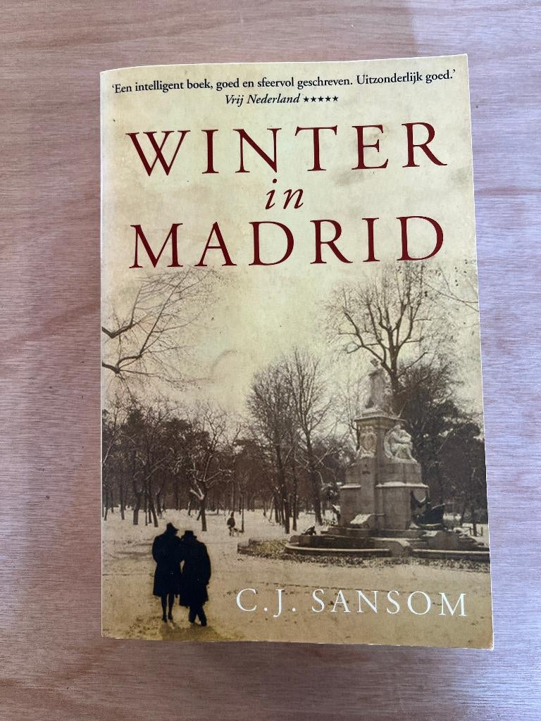 boek: Winter in Madrid, C.J. Sansom, Boeken, Ophalen of Verzenden, Zo goed als nieuw, Nederland