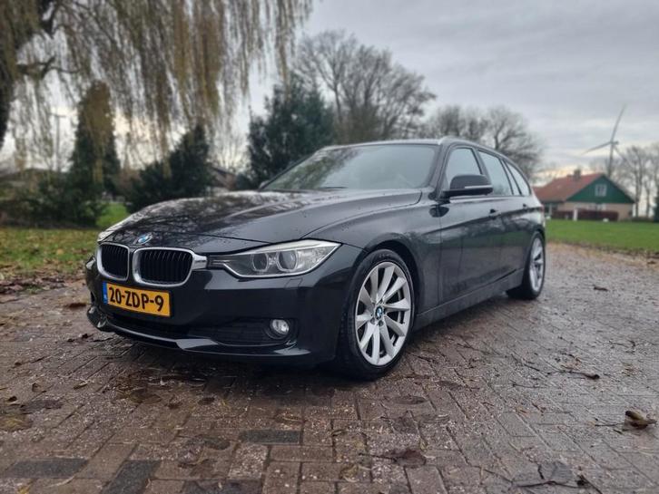 BMW 320d, Auto's, BMW, Particulier, 3-Serie, ABS, Diesel, B, Stationwagon, Automaat, Origineel Nederlands, Zwart, Bruin, Leder