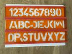 D402 Vintage Minerva sjablonen liniaal tekensjabloon letters, Ophalen of Verzenden, Gebruikt, Overige typen