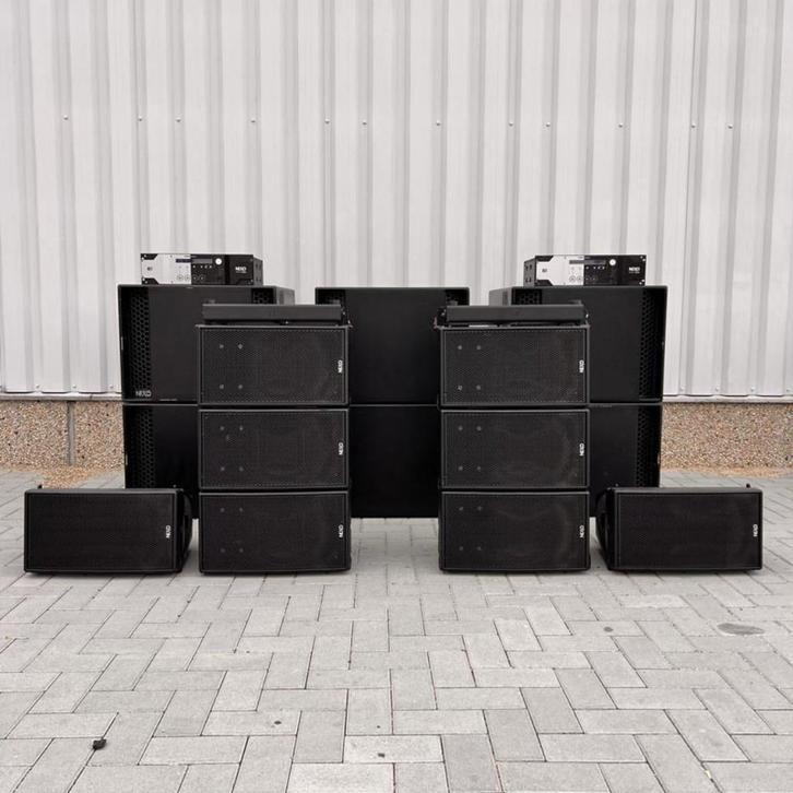 NEXO M1012, M1025, LS18, NXAMP MK2, Audio, Tv en Foto, Professionele Audio-, Tv- en Video-apparatuur, Zo goed als nieuw, Audio