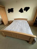 Tweepersoonsbed 160x200 + nachtkastjes, Ophalen, Tweepersoons, Zo goed als nieuw, 200 cm