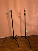 Neewer C-stand zwart 2x - Zeer sterk statief, Ophalen, Zo goed als nieuw, Statief of Scherm