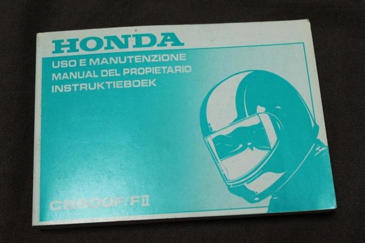 Honda CB600F FII 1999 motorfiets instructie boekje CB 600, Motoren, Handleidingen en Instructieboekjes, Honda, Ophalen of Verzenden