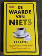 Raj Patel - De waarde van niets, Boeken, Zo goed als nieuw, Raj Patel, Verzenden