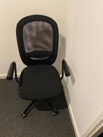 Bureaustoel zwart met armleuning, Bureaustoel, Zo goed als nieuw, Zwart, Ophalen
