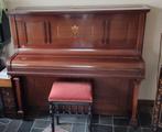 Piano  London  England  ca. 1900  +  Piano  Stool  " FREE ", Muziek en Instrumenten, Ophalen, Gebruikt, Bruin, Piano