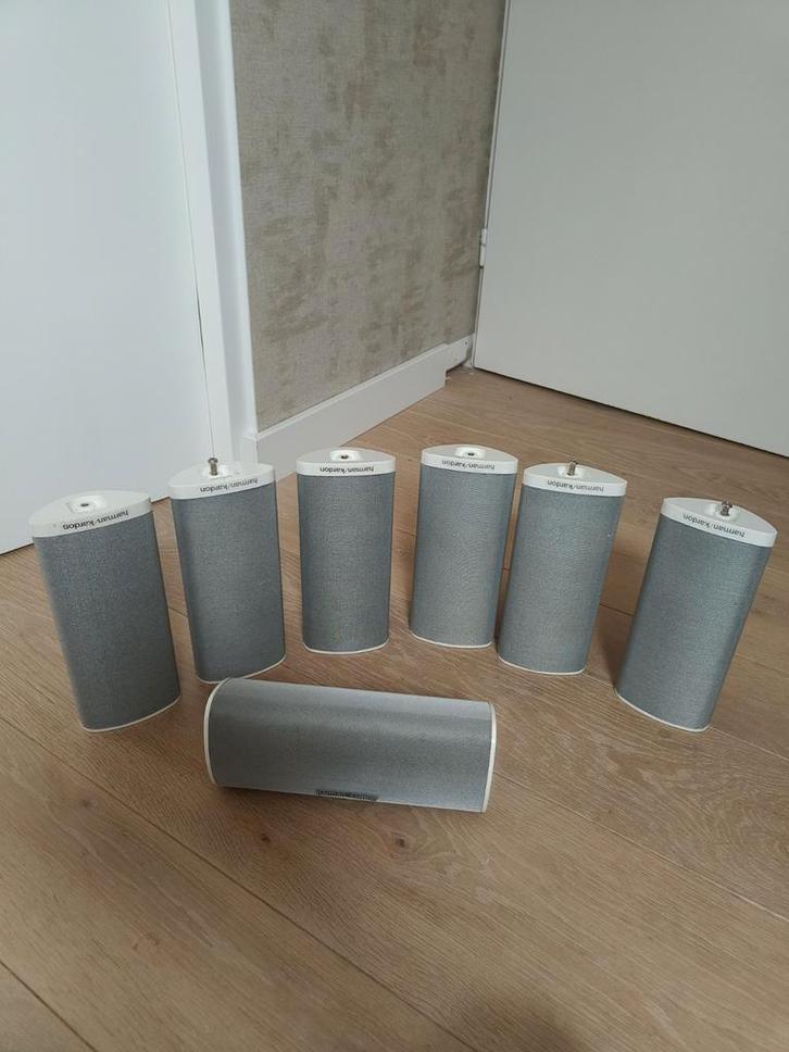 Harman/Kardon Speakerset wit, Doe-het-zelf en Verbouw, Verf, Beits en Lak, Gebruikt, Wit, Ophalen