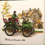 Tegeltje met Oldtimer Panhard-Levassor 1895 - 10x10 cm., Ophalen of Verzenden
