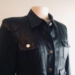 Zeer mooi en sexy jasje van zacht kalfleder mt 38, Kleding | Dames, Ophalen of Verzenden, Zo goed als nieuw, Zwart