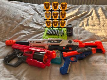 Nerf Pistolen Set - Compleet! beschikbaar voor biedingen