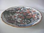 Makkum Tichelaar keramiek schaal jr.1940-1960. Vogel in boom, Antiek en Kunst, Antiek | Wandborden en Tegels, Ophalen of Verzenden
