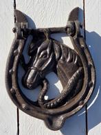DEURKLOPPER / HOEFIJZER MET PAARDENHOOFD, Tuin en Terras, Huis en tuin decoratie Marie, Nieuw, Info@huisentuindecoratiemarie.nl
