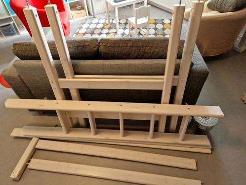 Flexa classic whitewash verhogingsset hoge hoogslaper-bed, Kinderen en Baby's, Kinderkamer | Stapelbedden en Hoogslapers, Zo goed als nieuw