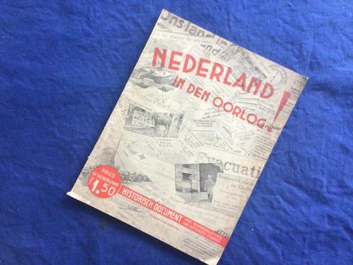 Nederland in den oorlog!, uit 1941, Verzamelen, Militaria | Tweede Wereldoorlog, Overige soorten, Boek of Tijdschrift, Nederland