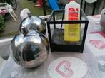 Olie branders 2x met lont. En 1 gelbrander, Ophalen, Gebruikt