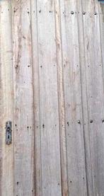 GEZOCHT HOUTEN TUINDEUR MASSIEF ZONDER GLAS 180cmx86/87cm, Ophalen of Verzenden, Hout, 80 tot 100 cm, Minder dan 200 cm