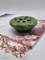 Groene Schaal Vaas Coral, Huis en Inrichting, Gebruikt, Aardewerk of Porselein, Ophalen of Verzenden, Minder dan 50 cm