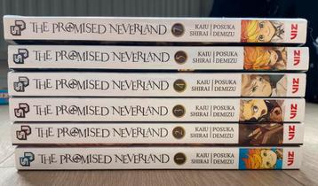 The Promised Neverland Manga vol. 1 t/m 5 en 7 beschikbaar voor biedingen
