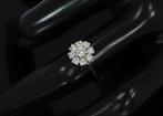 Rozet 9 diamanten 14k gouden luxe dames ring 0,55ct fraai, Sieraden, Tassen en Uiterlijk, Ringen, Voordeelsieraden, Ophalen of Verzenden