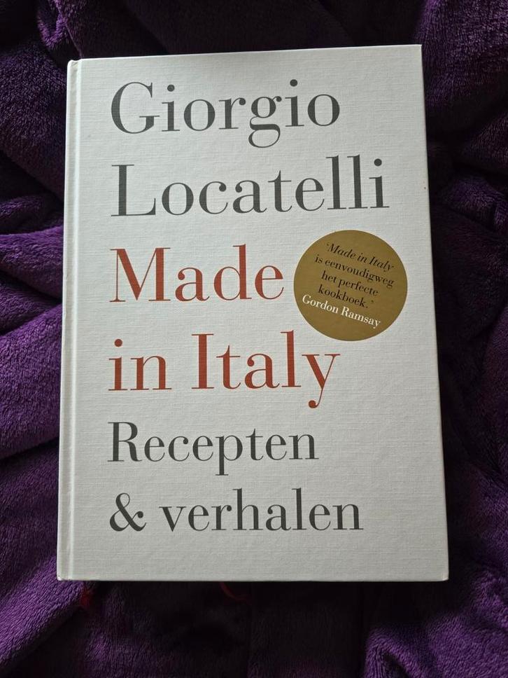 Made in Italy - Giorgio Locatelli, Boeken, Kookboeken, Zo goed als nieuw, Voorgerechten en Soepen, Hoofdgerechten, Tapas, Hapjes en Dim Sum