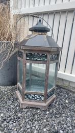 Lantaarn/ Windlicht, Ophalen, Hout, 50 tot 75 cm