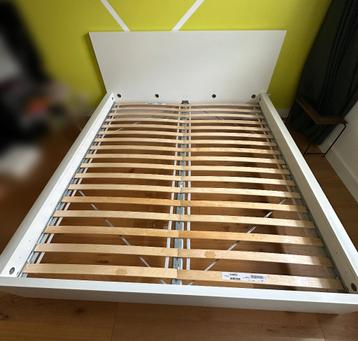 Ikea Malm 2 persoonsbed 180x200 wit - afbeelding 2
