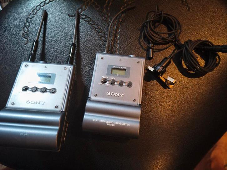 Sony Draadloze Microfoon Set - URX-P1 & UTX-B1, Muziek en Instrumenten, Microfoons, Gebruikt, Zangmicrofoon, Ophalen of Verzenden