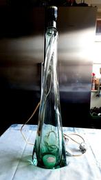 Unieke Grote kristallen lampenvoet van Val St. Lambert met s, Ophalen, 50 tot 75 cm, 50 Jaren, Glas