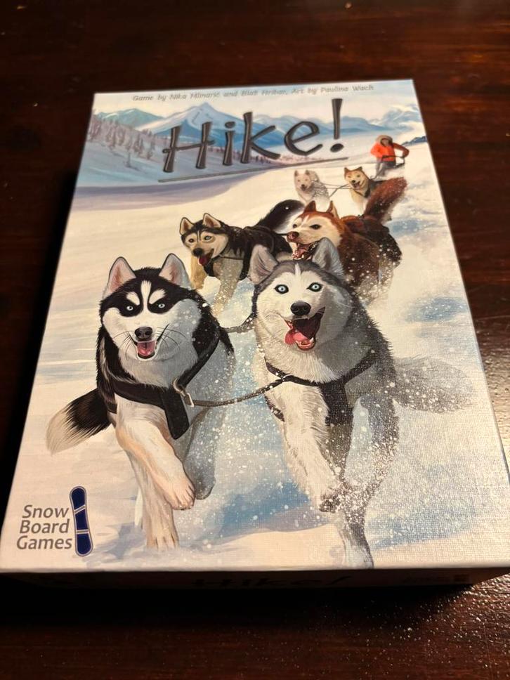 Bordspel Hike, Hobby en Vrije tijd, Gezelschapsspellen | Bordspellen, Zo goed als nieuw, Ophalen of Verzenden