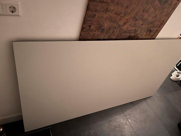 Trespa tafelblad 1x2 meter met multiplex, Doe-het-zelf en Verbouw, Platen en Panelen, Zo goed als nieuw, HPL, 20 tot 50 mm, Ophalen