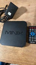 Mediaspeler minix neo xs16 gb met adspter en afstandsbedieni, Ophalen of Verzenden, Zo goed als nieuw