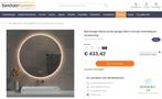 Badkamerspiegel, Huis en Inrichting, Woonaccessoires | Spiegels, Ophalen, 100 tot 150 cm, Rond, Nieuw