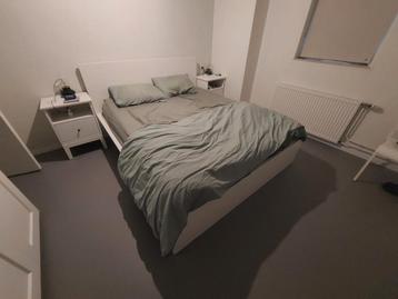 Bed 160x200 cm. Ikea, Malm - afbeelding 1