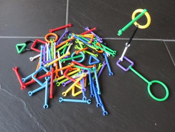 Smart sticks constructie stokjes en ringen, 80 delig. beschikbaar voor biedingen