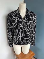 Joseph ribkoff zwart wit glim stippen jasje vest l, Kleding | Dames, Truien en Vesten, Zwart, Maat 42/44 (L), Joseph Ribkoff, Ophalen of Verzenden