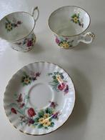 Royal Albert Country Life 2 Dames kopjes met schotels, Verzamelen, Ophalen of Verzenden, Zo goed als nieuw, Porselein, Kop en/of schotel