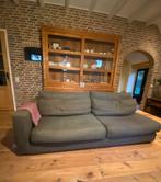 Donkergrijze robuuste Designbank van Linteloo, Huis en Inrichting, Ophalen, Gebruikt, Driepersoons, 75 tot 100 cm