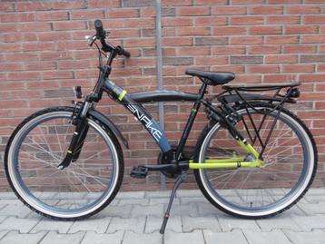#3 ALS NIEUWE Batavus Snake 26 inch, 43 cm. zwart-geel beschikbaar voor biedingen