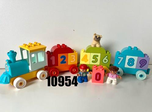 Lego DUPLO 10954  -  Getallentrein, Kinderen en Baby's, Speelgoed | Duplo en Lego, Zo goed als nieuw, Duplo, Ophalen of Verzenden
