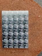Valcambi Zwitserland Combibar 25 x 1 gram 999 zilver, Verzenden, Zilver