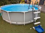 Intex Prism frame zwembad (Ø366x99 cm) met filterpomp, Ophalen, 80 tot 120 cm, Rond, 300 cm of meer