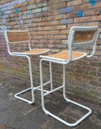 Vintage/Cesca/Webbing/Barkrukken/Barkruk, Huis en Inrichting, Barkrukken, Ophalen, Cesca, Cesca, Vintage